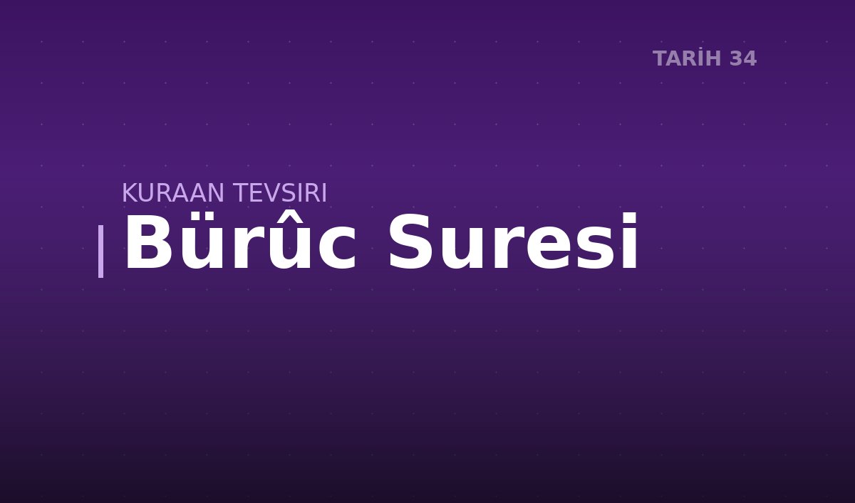 Bürûc Suresi