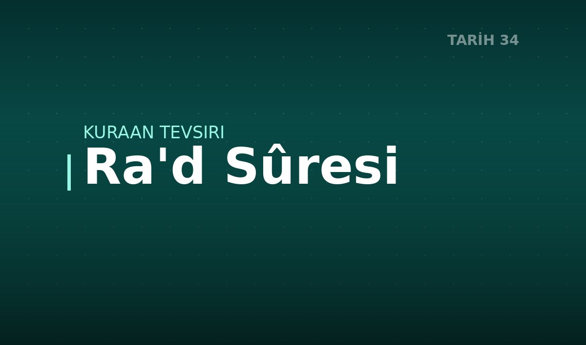 Ra'd Sûresi