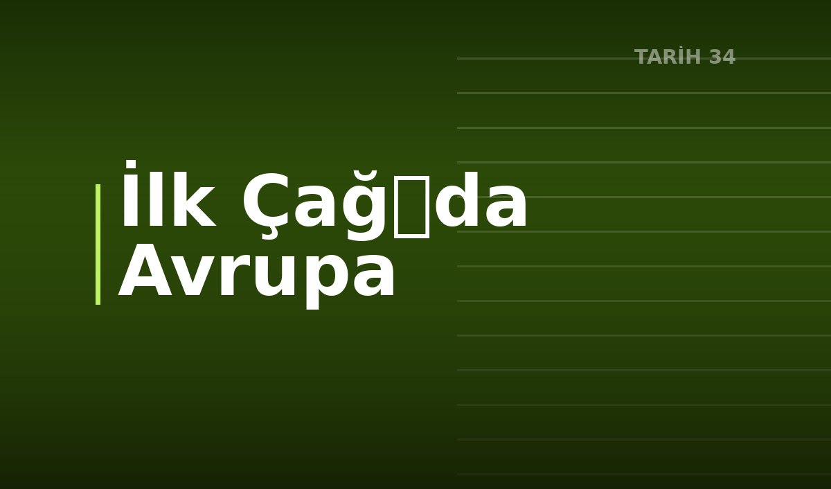 İlk Çağda Avrupa
