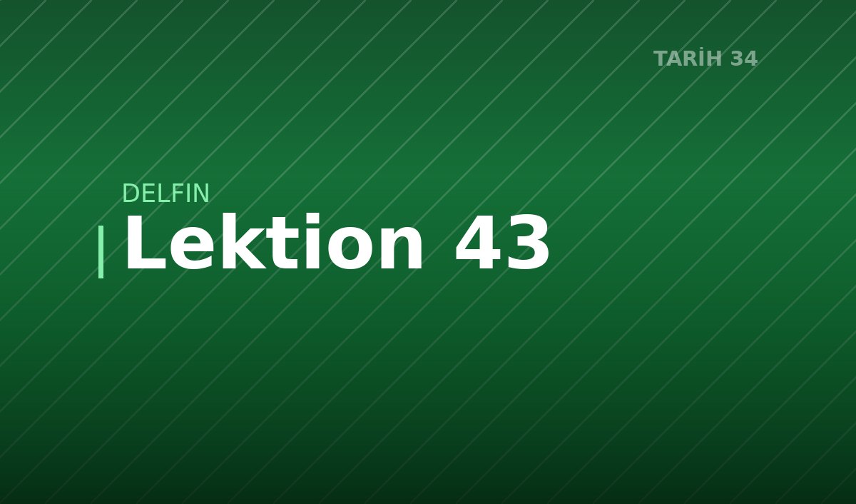 Lektion 43