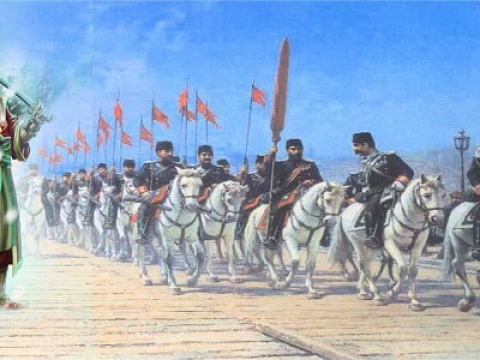 Osmanli Ordusu Savas Duzeni 1558 Ottoman Empire Turkish Art Turkish Army