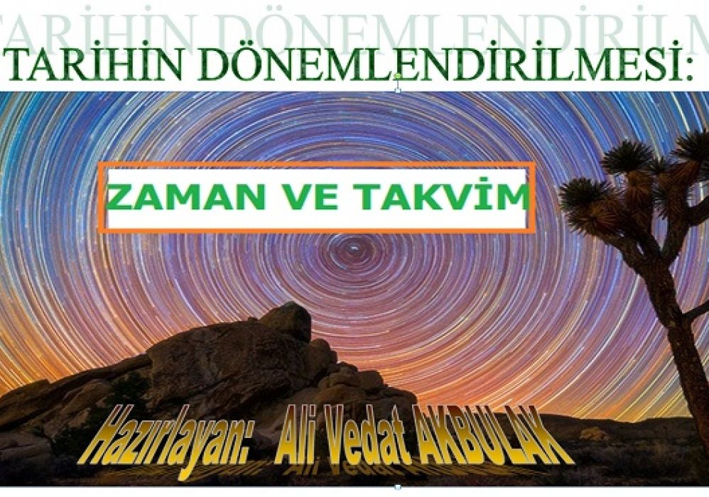 Takvim Bilgisi