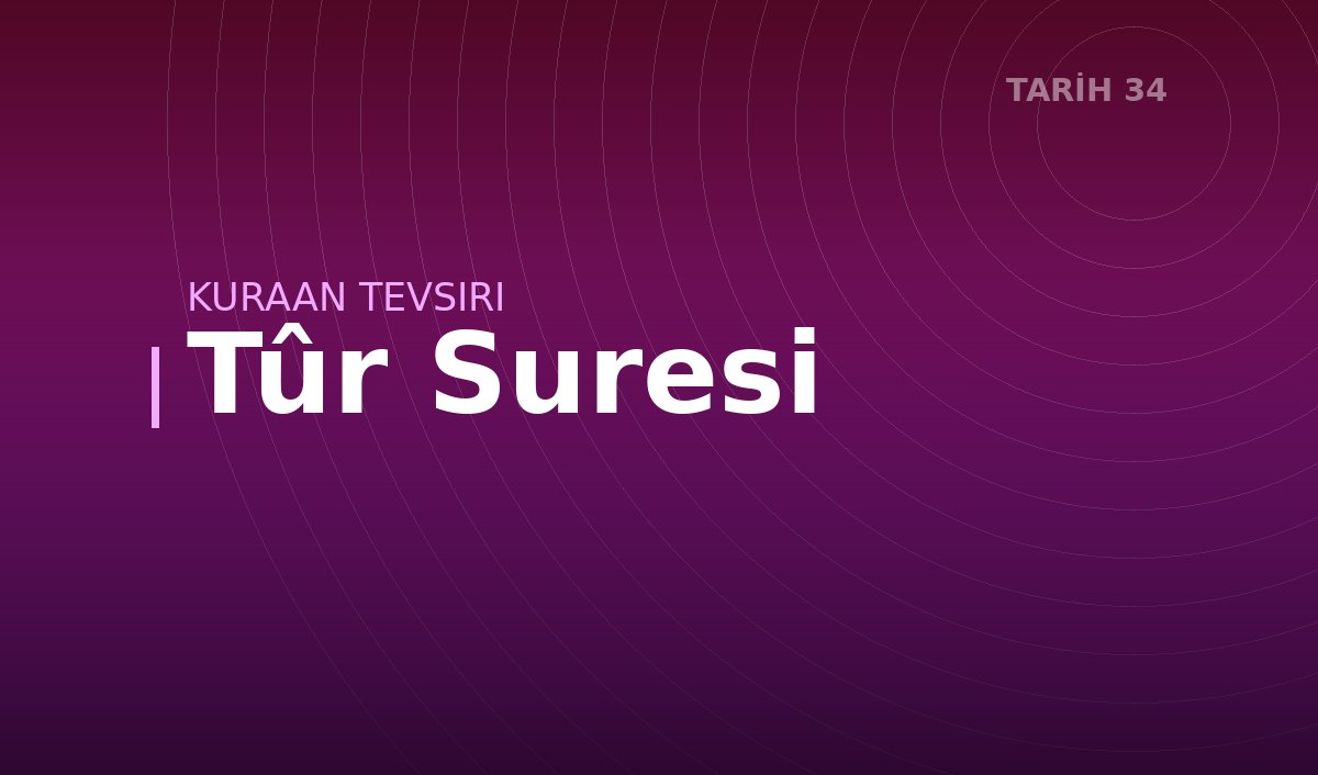 Tûr Suresi