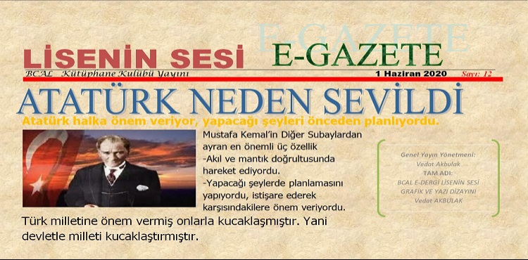 Neden Atatürk Sevildi