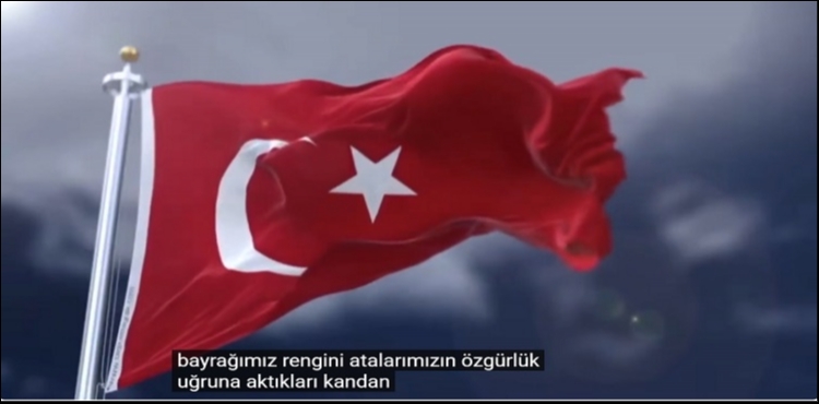 TAR�H� S�RE�TE AY YILDIZIN H�KAYES� VE T�RK BAYRA�ININDAK� AY YILDIZIN ANLAMI