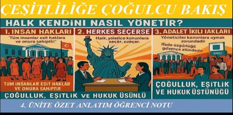 Demokrasi Dersi 4. �nite; �e�itlili�e �o�ulcu Bak��