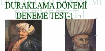 Duraklama Dnemi Osmanl Devleti