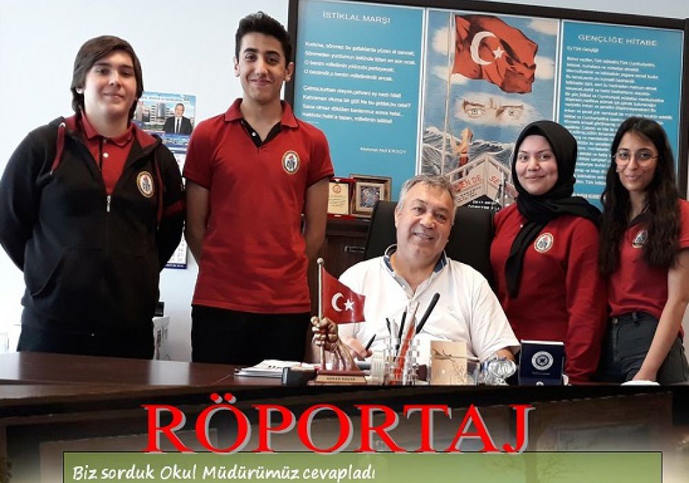 Röportaj; Okul Müdürü Adnan Hakan