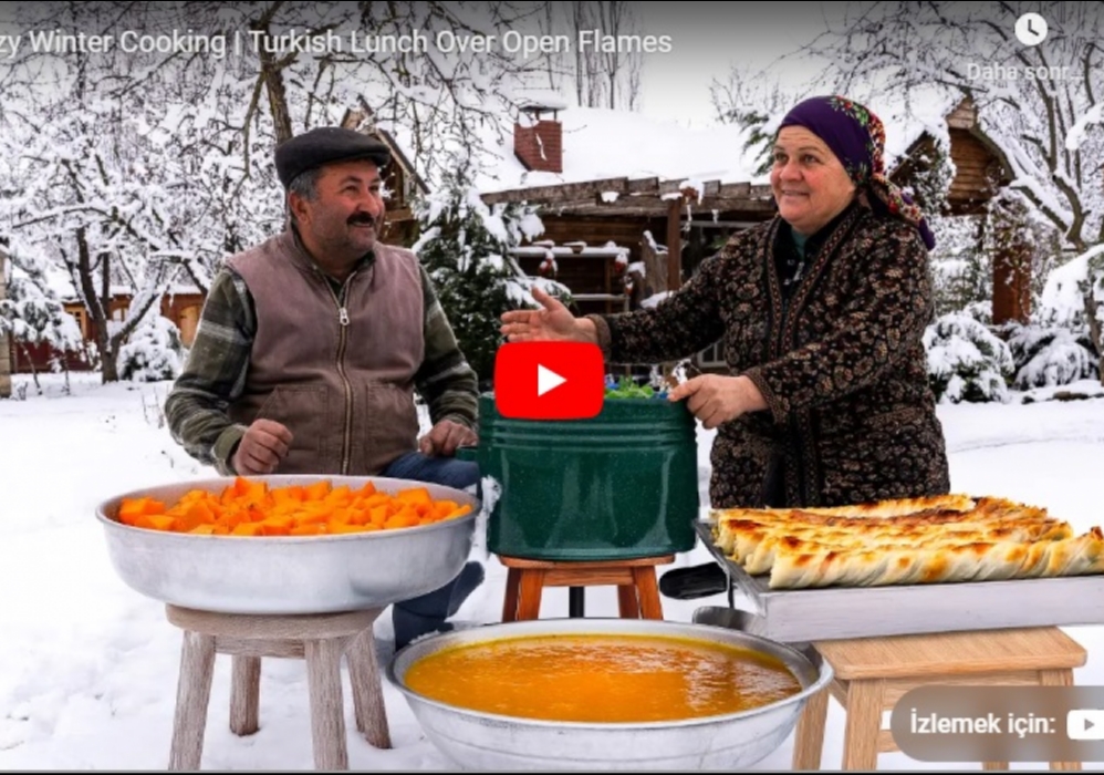 Köyde Kış Hayıtı ve Yaşam'ın Tadını Çıkarın
