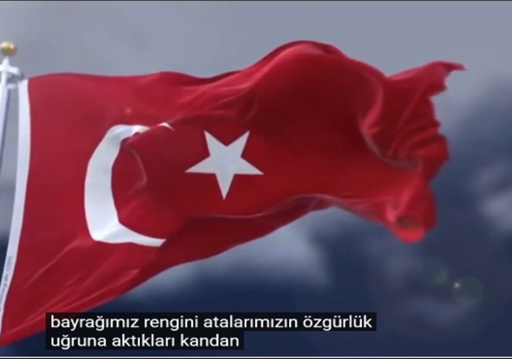 TAR�H� S�RE�TE AY YILDIZIN H�KAYES� VE T�RK BAYRA�ININDAK� AY YILDIZIN ANLAMI